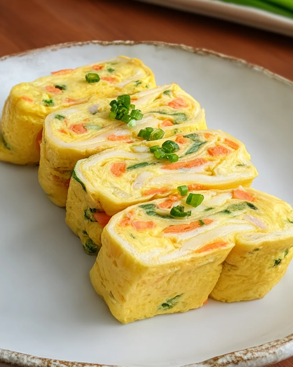 Gyeran Mari (Korean Rolled Omelette)