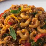Healthy Mac and Beef