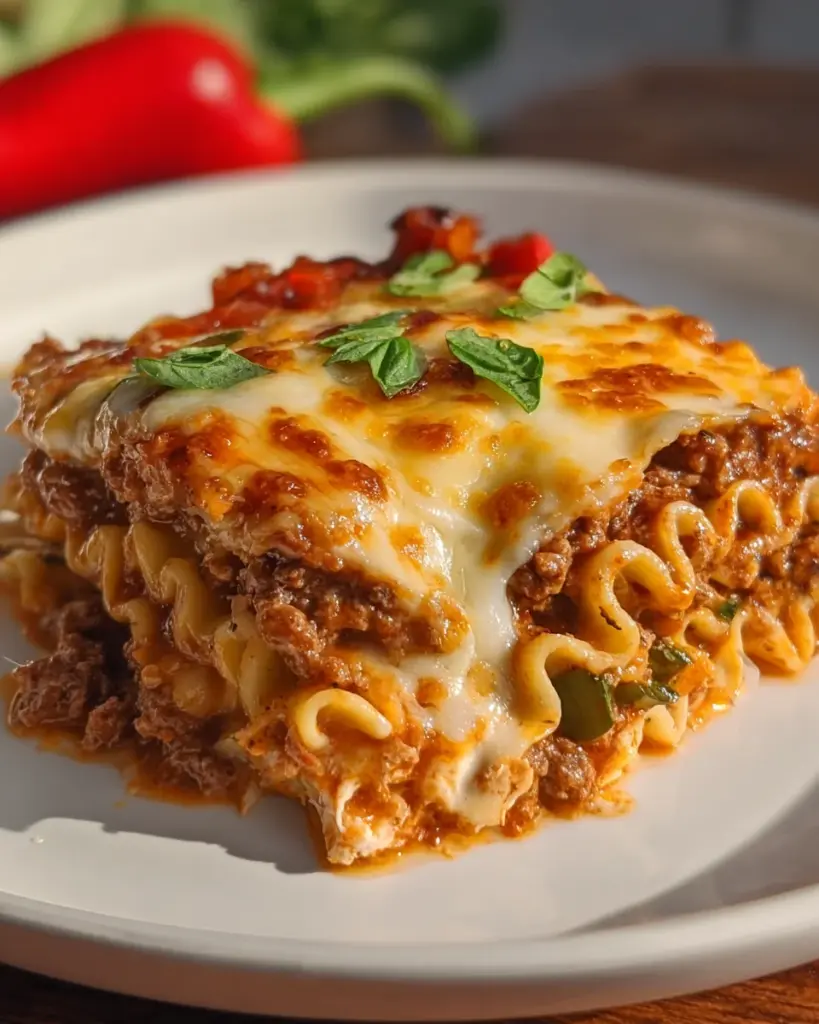 Homemade Beef Lasagna