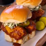 Hot Honey Chicken Sliders
