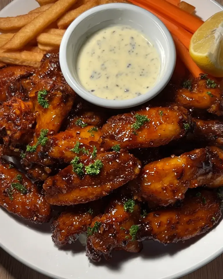 Hot Honey Lemon Pepper Wings