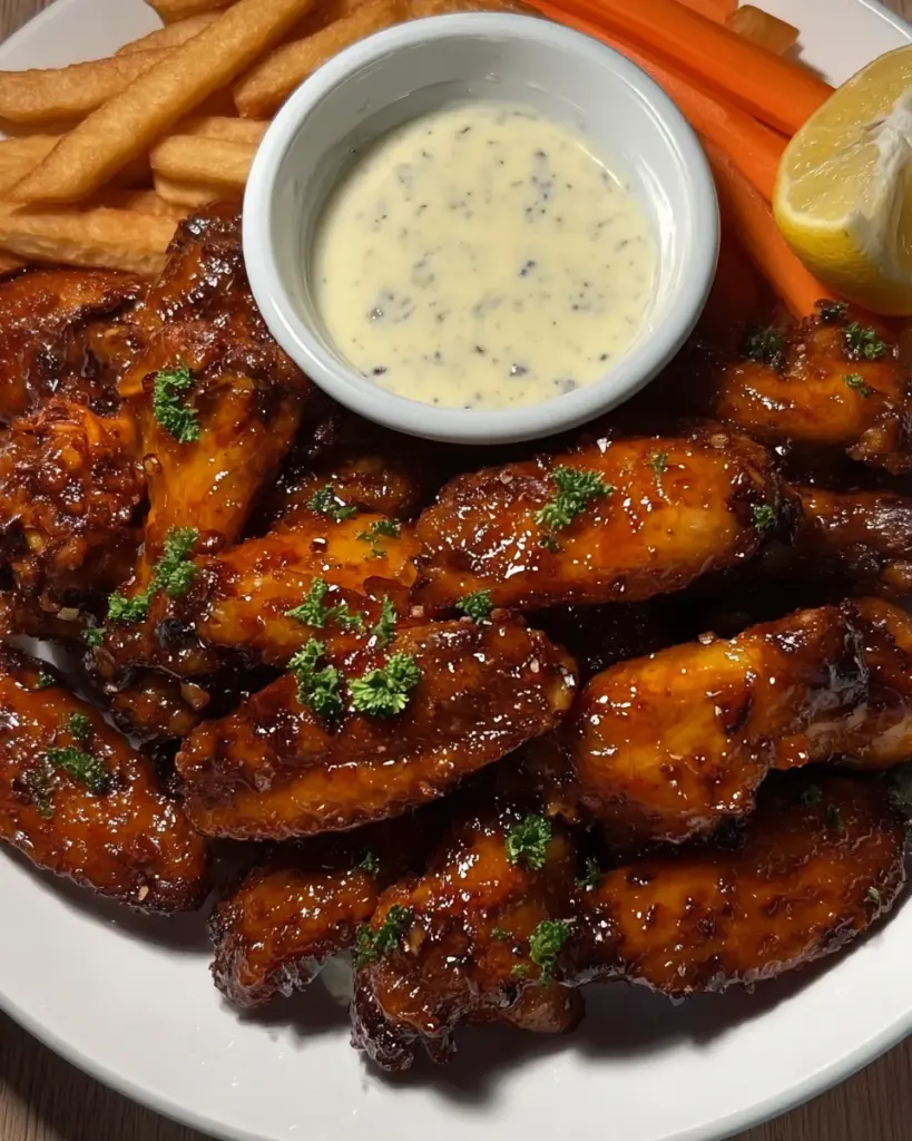 Hot Honey Lemon Pepper Wings