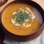 Iron-fortified Pumpkin Coconut Soup