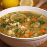 Lemon Chicken Soup