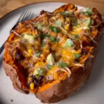 Loaded Sweet Potato Boats