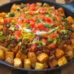 Loaded Taco Potato Bowls