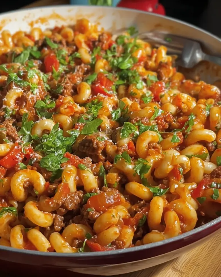 Minced Beef Trottole Pasta