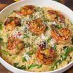 One-Pan Shrimp And Lemon Orzo