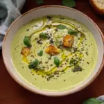 Roasted Courgette Soup
