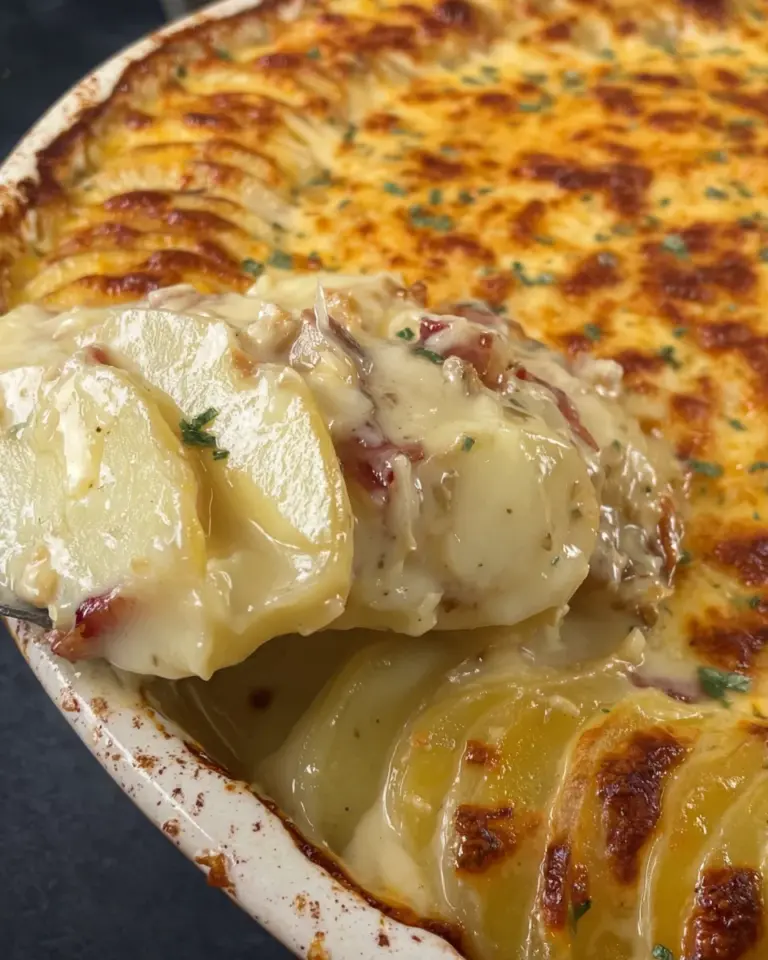 Scalloped Potatoes With layers