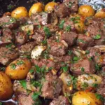 Steak Bites and Potatoes