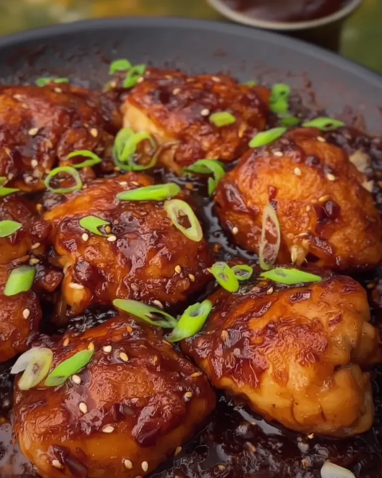 Sticky Honey Garlic Chicken