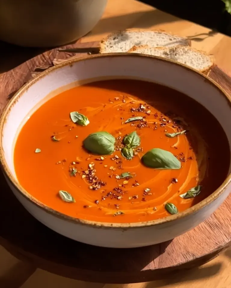 Tomato Soup with Canned Tomatoes