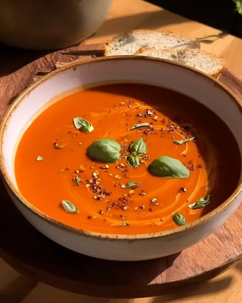 Tomato Soup with Canned Tomatoes