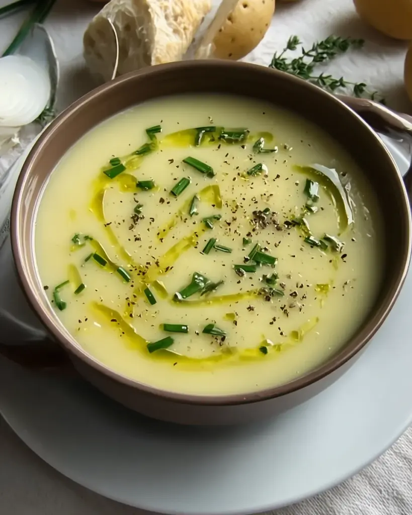 Vegan Potato Leek Soup