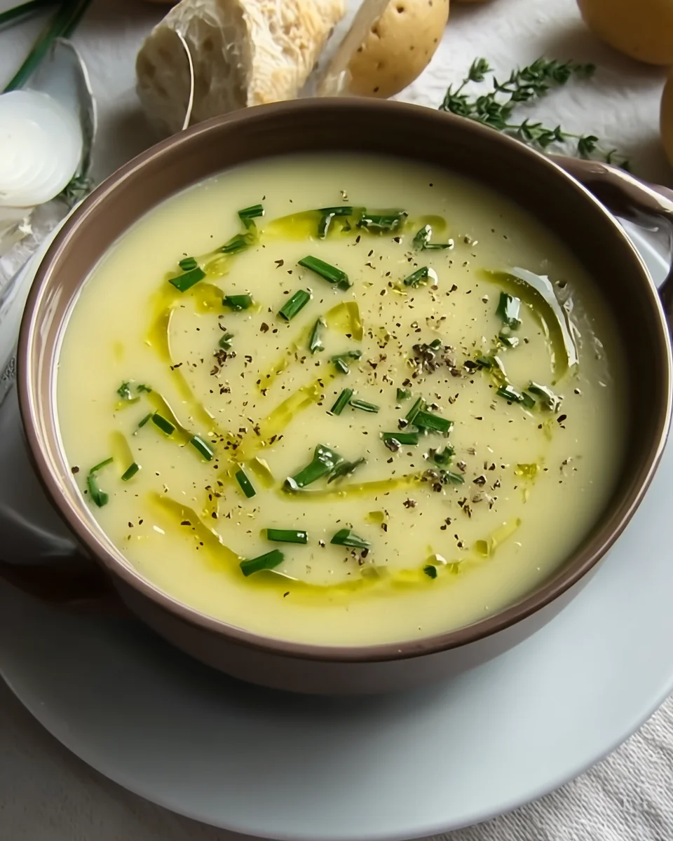 Vegan Potato Leek Soup
