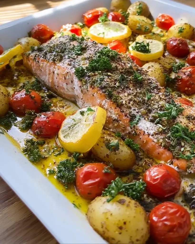 Za’atar Garlic Salmon