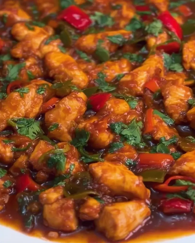 Zesty Garlic Chilli Chicken
