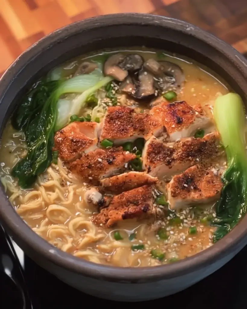 20-Minute Taiwanese Sesame Chicken Noodle Soup
