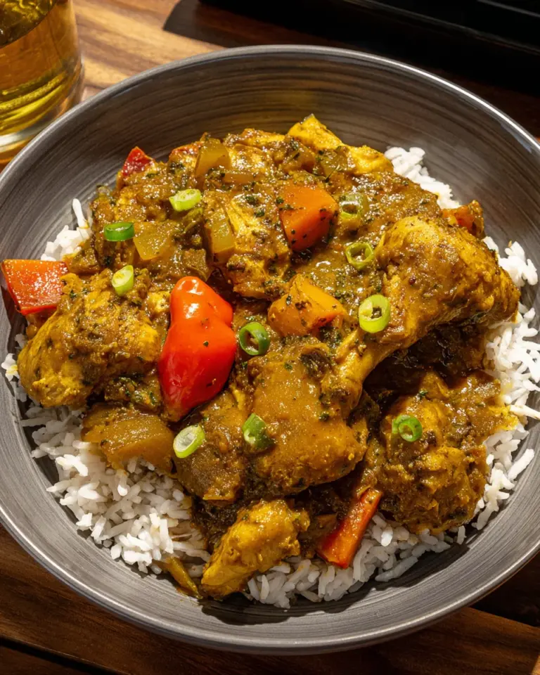 Authentic Jamaican Curry Chicken
