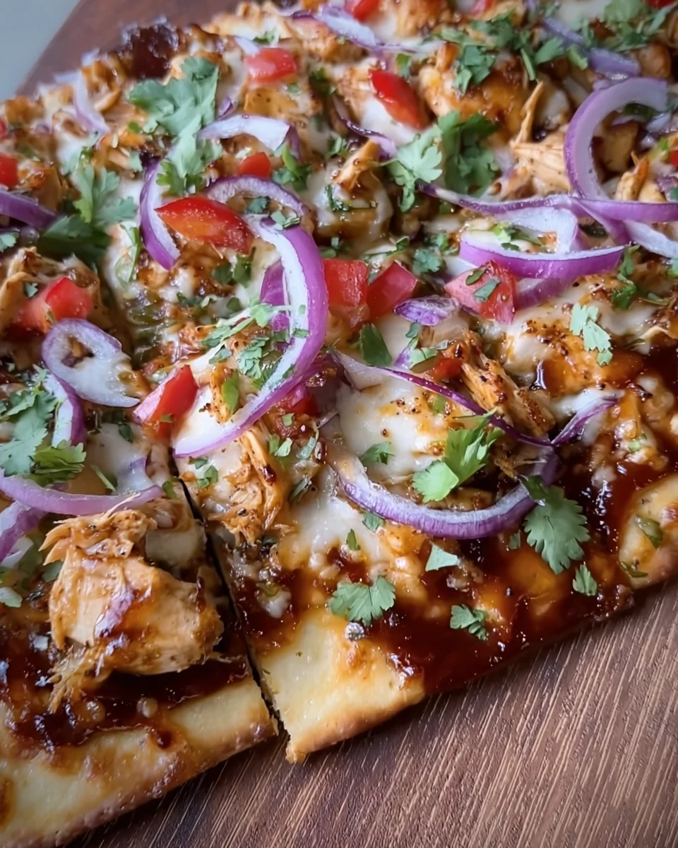BBQ Chicken Flatbread