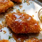 Baked Crunchy Hot Honey Chicken