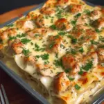 CHICKEN ALFREDO LASAGNA