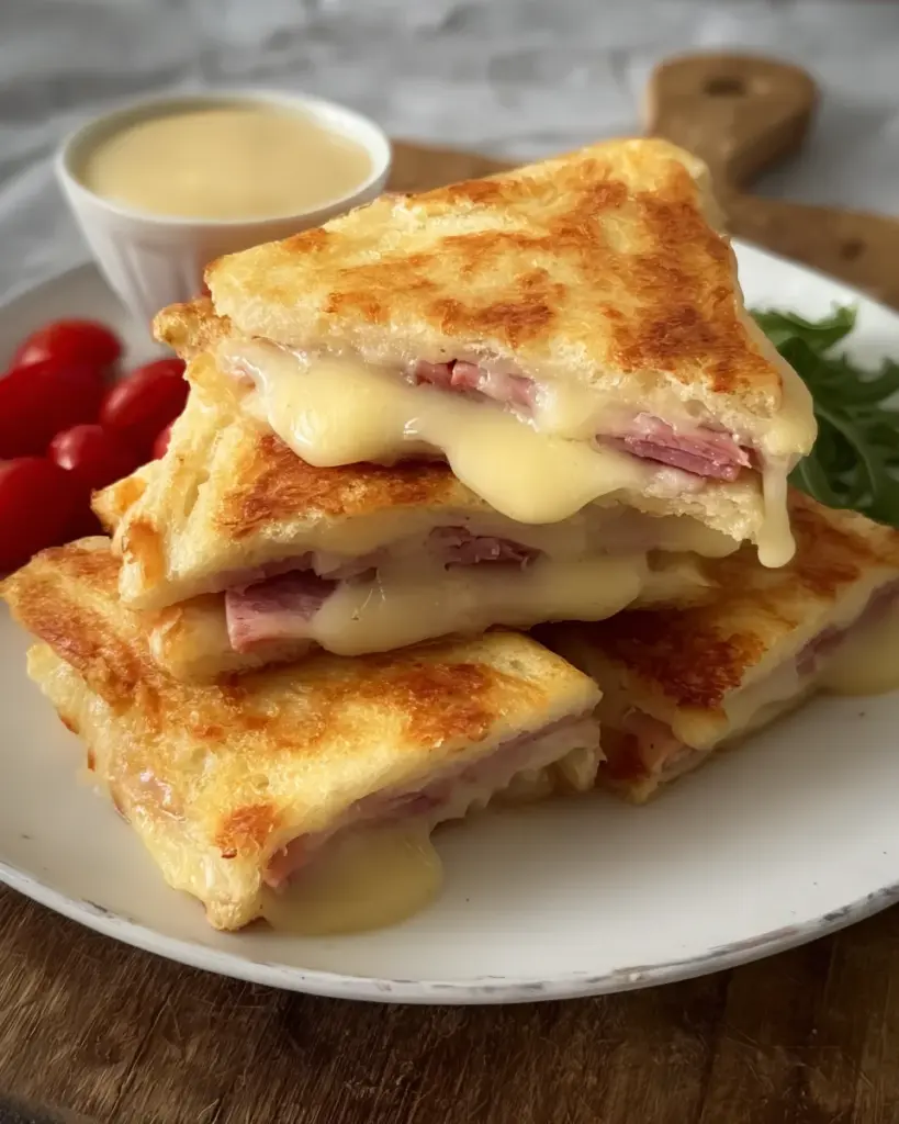 Cheesy Ham Toaster