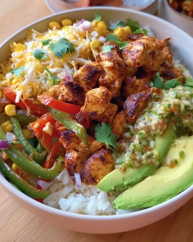 Chicken Fajita Bowls