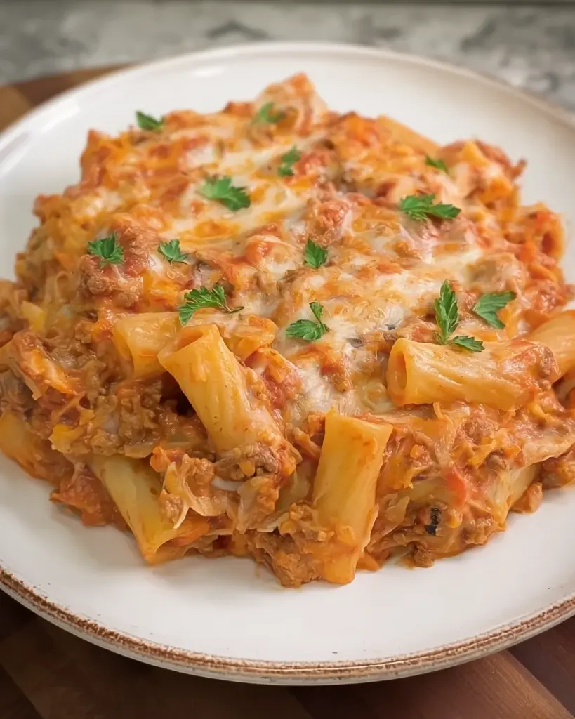 Creamy Baked Ziti Recipe