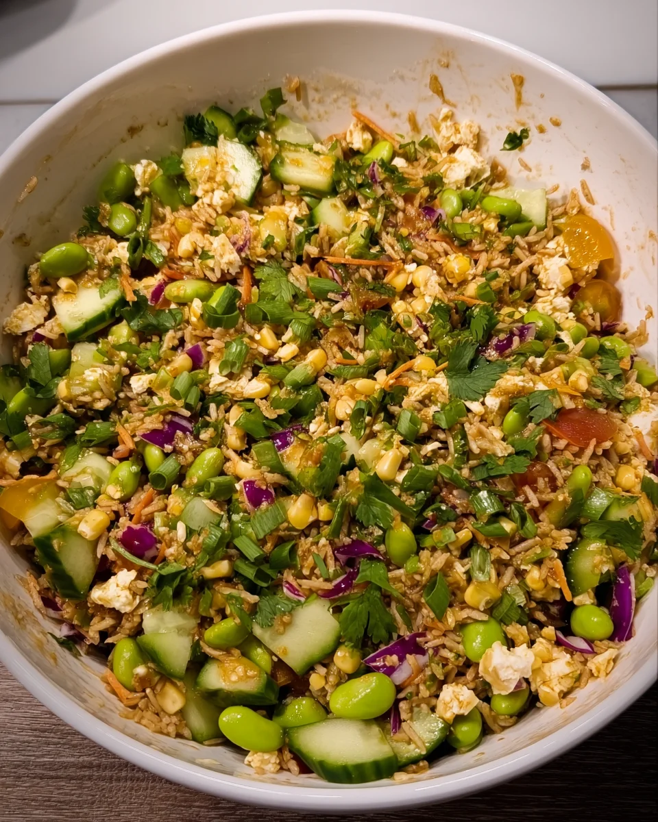 Crispy Rice Salad