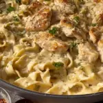 Garlic Chicken Parmesan Pasta