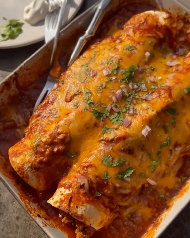 Ground Beef Enchiladas