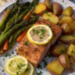 Healthy Sheet Pan Salmon