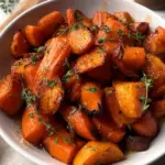 Honey Roasted Carrots and Sweet Potatoes