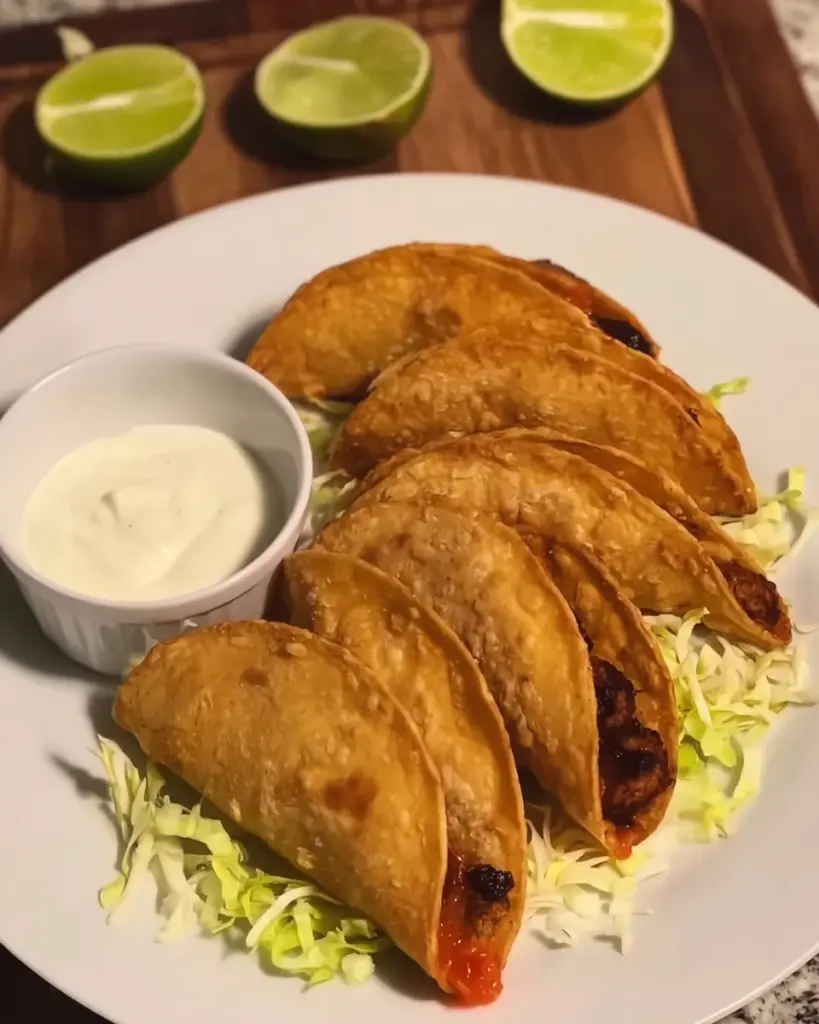 Keto Crispy Chicken Tacos Recipe