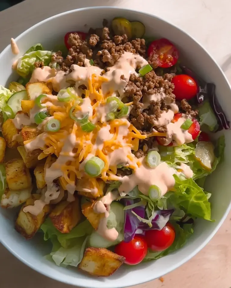 Loaded Burger Bowls