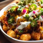 Loaded Tater Tot Nachos
