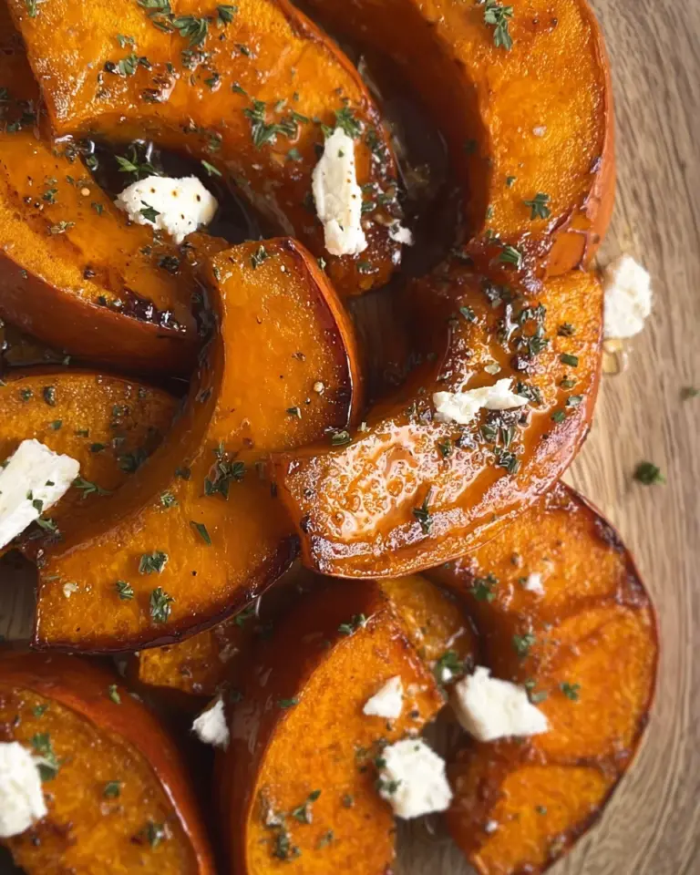Maple Roasted Pumpkin Wedges