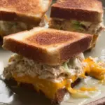 Mini Triple-Decker Tuna Melts