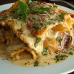 One Pan Creamy Baked Ravioli