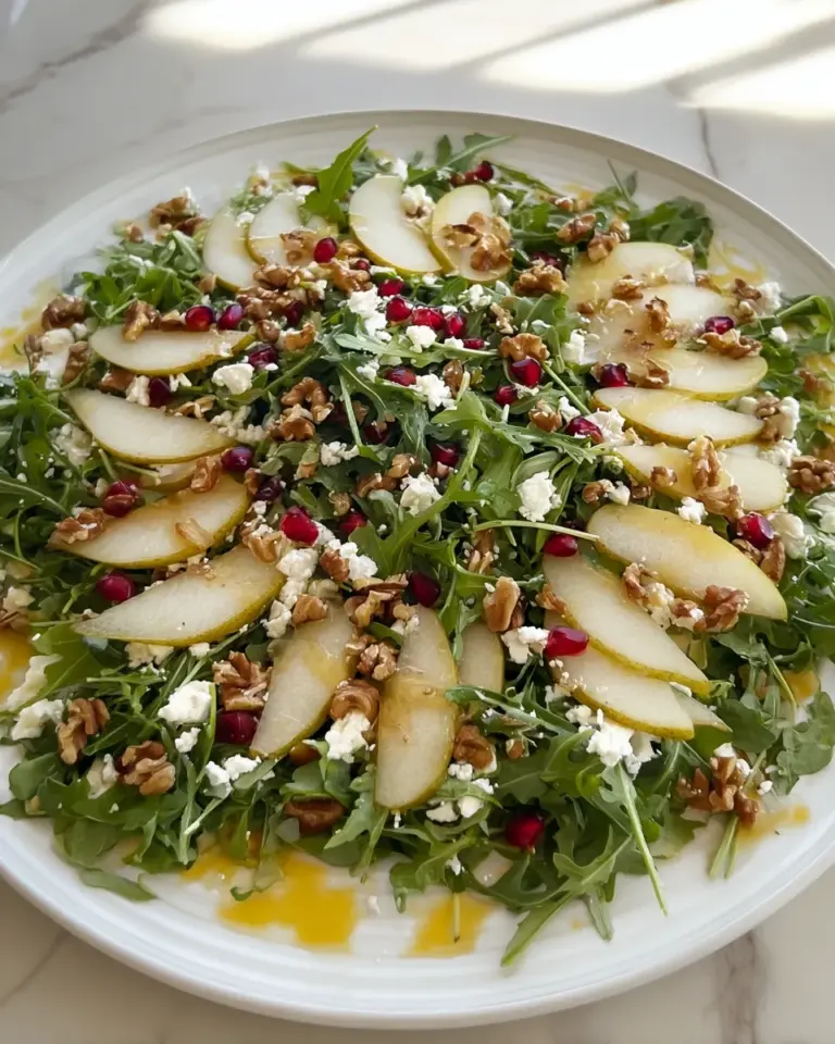 Pear and Arugula Salad