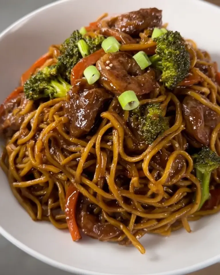 Quick Shrimp Lo Mein