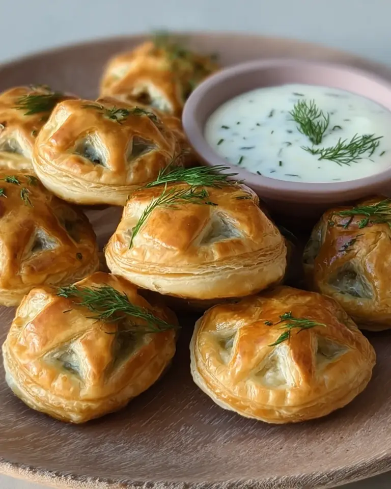 Salmon Wellington Pastry Bites