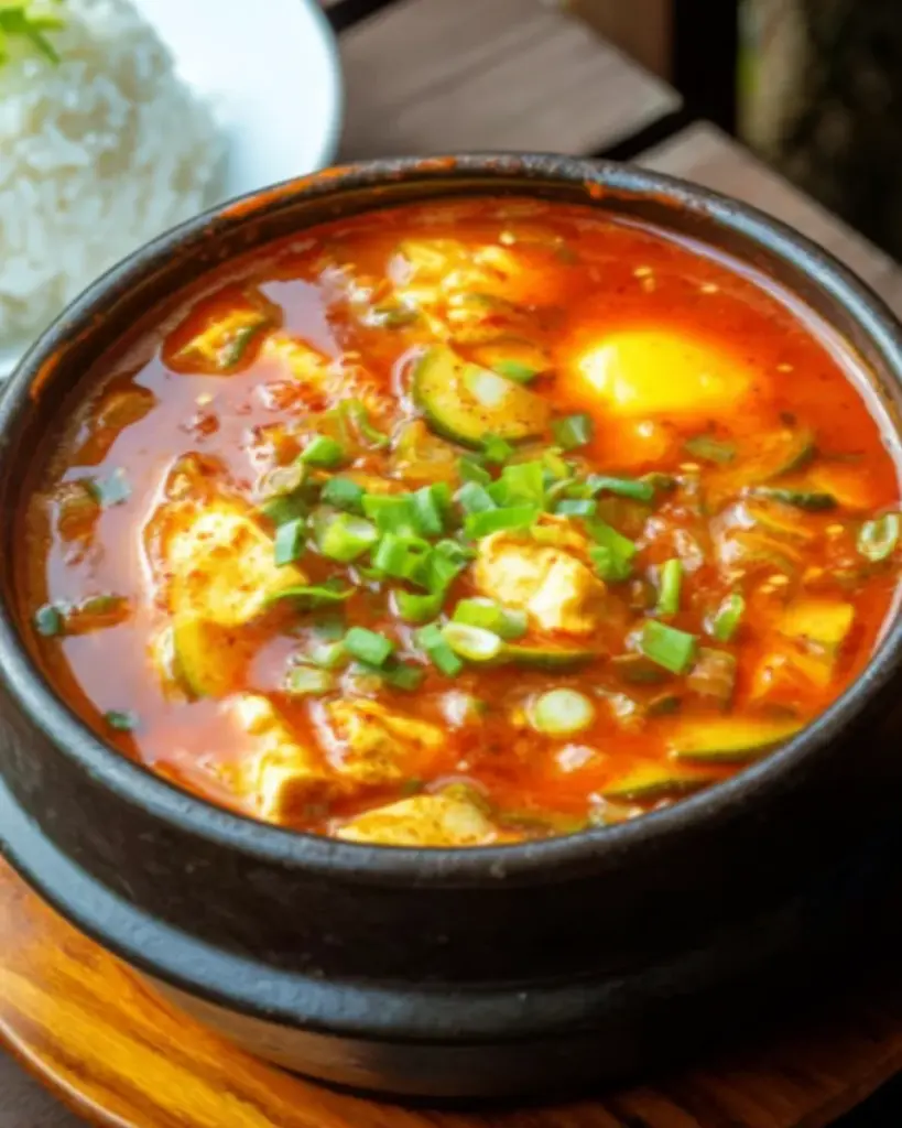 Soondubu Jjigae (Korean Soft Tofu Stew)