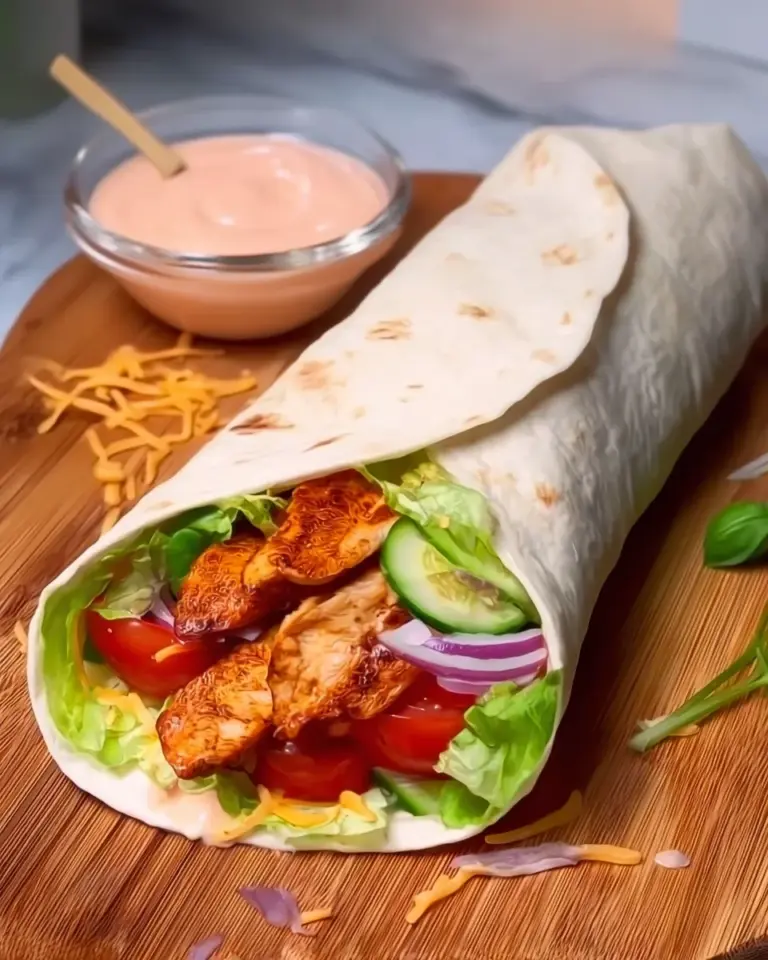 Spicy Chicken Wrap