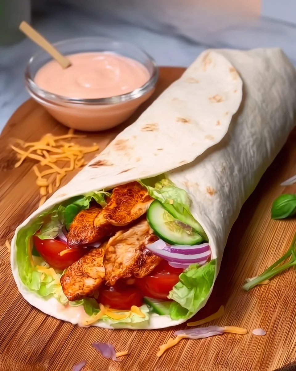 Spicy Chicken Wrap