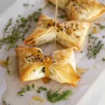 Bow-shaped Feta Phyllo Pastry