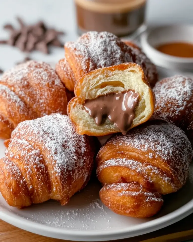 Fried Croissant Beignets