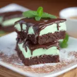 Irish Mint Brownies
